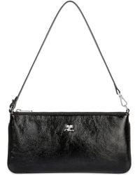 Courreges - Cartera con placa del logo y cremallera - Lyst