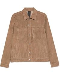 Giorgio Brato - Veste En Cuir À Boutonnière - Lyst