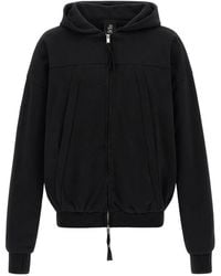 Thom Krom - Hoodie Met Rits - Lyst
