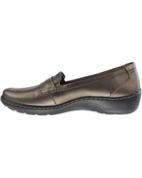 Clarks - Cora Daisy Strap-Detail Loafers - Lyst