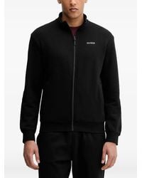 Guess - Pullover Mit Logo-Print - Lyst