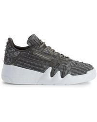 Giuseppe Zanotti - Talon Interwoven-Design Sneakers - Lyst