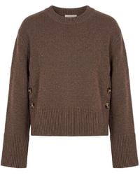 Arlo Mott - Bethune Button-Detail Sweater - Lyst