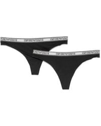 Emporio Armani - Cotton Spandex Underwear - Lyst