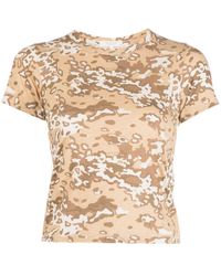 Rag & Bone - T-Shirt mit Camouflage-Print - Lyst