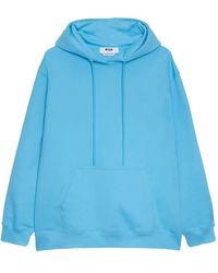 MSGM - Sudadera con capucha y logo - Lyst