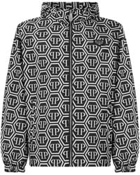 Philipp Plein - Nylon Jacket Monogram - Lyst
