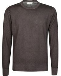 Altea - Wollen Trui Met Ronde Hals - Lyst