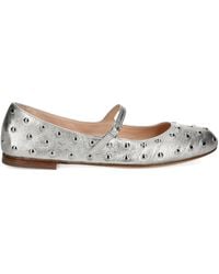 Agl Attilio Giusti Leombruni - Milly Strap Ballet Flats - Lyst