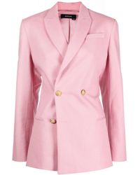 ANOUKI - Double-Breasted Blazer - Lyst