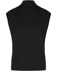 Jonathan Simkhai - High-Neck Sleeveless Top - Lyst