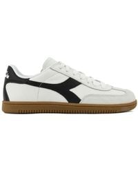Diadora - Suede-Panelled Gum-Sole Sneakers - Lyst