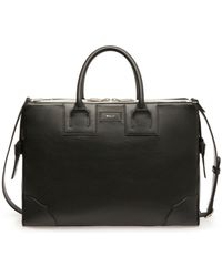 Bally - Bord Grained-leather Briefcase - Lyst