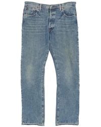 PROTOTYPES - Frayed Straight-Leg Jeans - Lyst