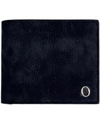 Orciani - Logo-Plaque Bifold Leather Wallet - Lyst