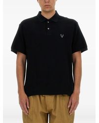 South2 West8 - Embroidered Polo Shirt - Lyst