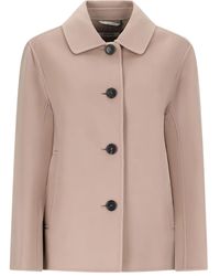 Max Mara - Jas Met Enkele Rij Knopen - Lyst