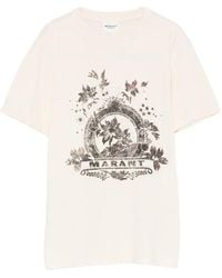 Isabel Marant - Zewel Graphic-Print T-Shirt - Lyst