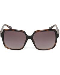 GUESS EYEWEAR - Occhiali Da Sole Squadrati Con Effetto Tartarugato - Lyst