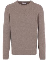 Brunello Cucinelli - Cashmere English Rib Sweater - Lyst