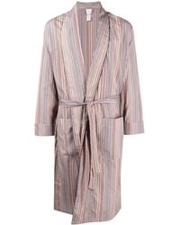 Paul Smith - Artist Stripe Tie-Waist Jacket - Lyst