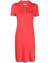 Tommy Hilfiger - 1985 Collection Stretch-cotton Polo Dress - Lyst