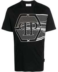 Philipp Plein - Skull&Bones Short-Sleeved T-Shirt - Lyst