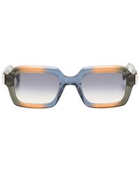 Vivienne Westwood - Hardware Sonnenbrille mit eckigem Gestell - Lyst