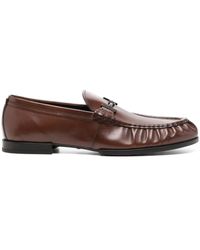 Tod's - Mocassini Con Applicazione Logo - Lyst