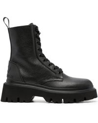 Woolrich - Leather Lace-up Ankle Boots - Lyst