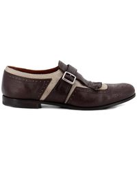 Church's - Buckle-Fastening Fringed-Detail Monk Shoes - Lyst