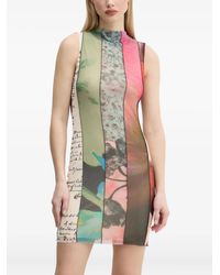 Desigual - Vestido Corto A Paneles - Lyst