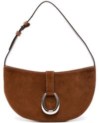 STAUD - Harlow Horseshoe-Buckle Shoulder Bag - Lyst