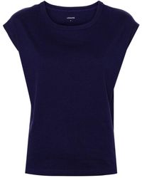 Lemaire - Cap Sleeve T-shirt - Lyst