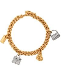 COACH - Charm Chain Bracelet - Lyst
