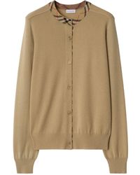 Burberry - Wollen Vest - Lyst