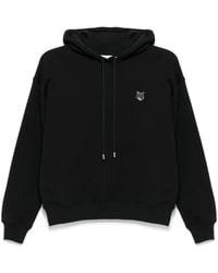 Maison Kitsuné - Bold-Fox-Head-Patched Hoodie - Lyst