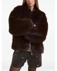 S.w.o.r.d 6.6.44 - Faux-Fur Zip Coat - Lyst