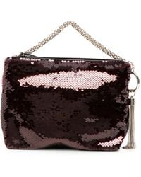 Jimmy Choo - Callie Sequin-Embellished Clutch Bag - Lyst