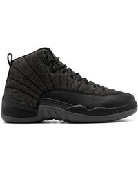 Nike - Air 12 Retro Wool "Dark/Metallic" Sneakers - Lyst