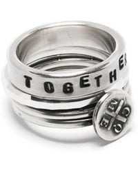 Werkstatt:münchen - Come Together Ring (Set Of Four) - Lyst