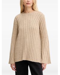 Twinset - Geribbelde Trui Verfraaid Met Pailletten - Lyst