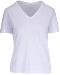 Majestic Filatures - Vネック Tシャツ - Lyst