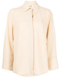 Vince - Tie-Fastened Long-Sleeved Shirt - Lyst