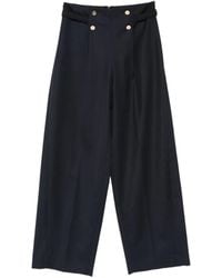 Sandro - Pantalon Ample À Boutons Décoratifs Winslow - Lyst