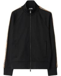 Burberry - Jacket With Logo - Lyst