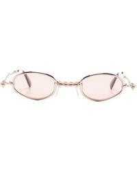 Kuboraum - Sculpted Oval-Frame Sunglasses - Lyst