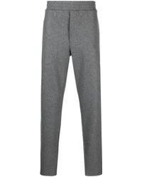 Moncler - Pantalones con cinturilla elástica y logo - Lyst