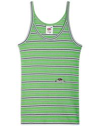 HOMMEGIRLS - X Fruit Of The Loom Striped Cotton Vest - Lyst
