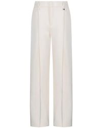 GIUSEPPE DI MORABITO - Pleated Wide-Leg Trousers - Lyst